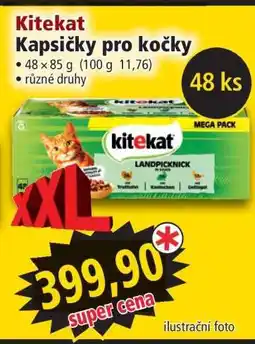 Norma Kitekat Kapsičky pro kočky nabídka