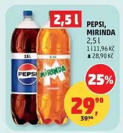 Penny Market Pepsi, Mirinda nabídka