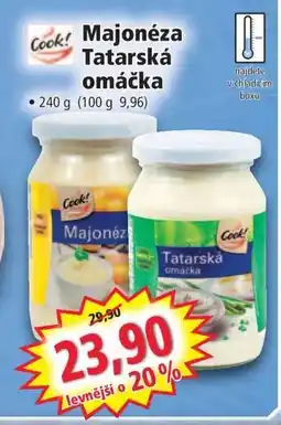 Norma Majonéza, Tatarská omáčka nabídka