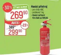 Globus Hasicí přístroj nabídka