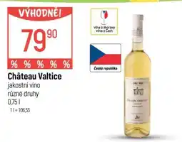 Globus Château Valtice nabídka