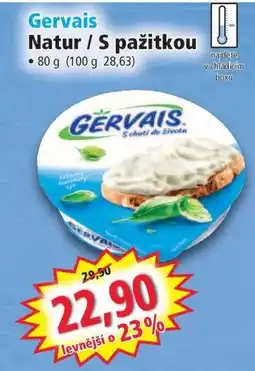 Norma Gervais Natur / S pažitkou nabídka