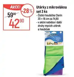 Globus Utěrky z mikrovlákna set 3 ks nabídka