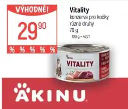 Globus Vitality konzerva pro kočky nabídka