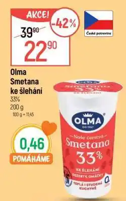 Globus Olma Smetana ke šlehání nabídka
