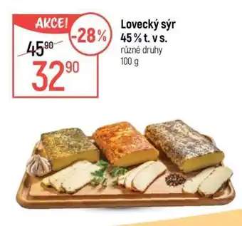 Globus Lovecký sýr 45 % t. v s nabídka