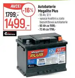 Globus Autobaterie Megalite Plus nabídka