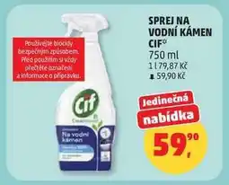 Penny Market Sprej na vodní kámen CIF nabídka
