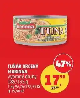 Penny Market TUŇÁK DRCENÝ MARINNA nabídka