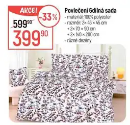 Globus Povlečení 6dílná sada nabídka