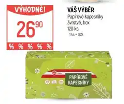 Globus Váš výběr Papírové kapesníky nabídka