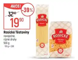 Globus Rosické těstoviny nabídka