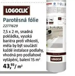 Bauhaus Parotěsná fólie nabídka