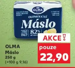 Kaufland OLMA Máslo nabídka