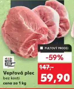 Kaufland Vepřová plec nabídka