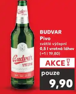 Kaufland BUDVAR Pivo nabídka