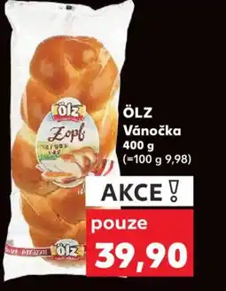 Kaufland ÖLZ Vánočka nabídka
