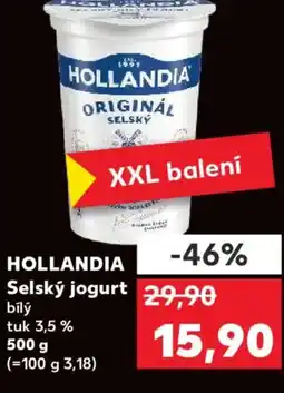 Kaufland HOLLANDIA Selský jogurt nabídka