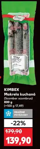 Kaufland KIMBEX Makrela kuchaná nabídka