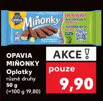Kaufland OPAVIA Miňonky Oplatky nabídka