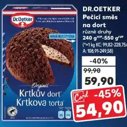 Kaufland DR.OETKER Pečicí směs na dort nabídka