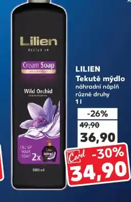 Kaufland LILIEN Tekuté mýdlo nabídka