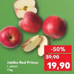 Kaufland Jablka Red Prince nabídka
