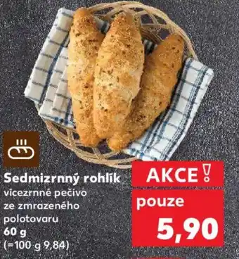 Kaufland Sedmizrnný rohlik nabídka
