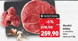 Kaufland Hovězí kližka nabídka