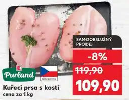 Kaufland Kuřecí prsa s kostí nabídka