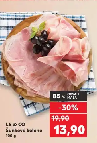 Kaufland LE & CO Šunkové koleno nabídka