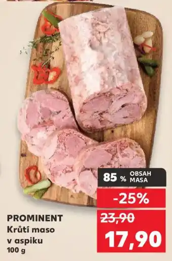 Kaufland PROMINENT Krůtí maso v aspiku nabídka