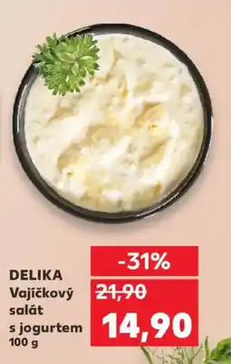 Kaufland DELIKA Vajíčkový salát s jogurtem nabídka