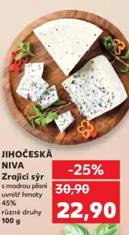 Kaufland JIHOČESKÁ NIVA Zrající sýr nabídka