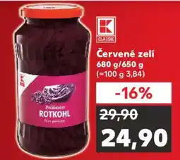 Kaufland Červené zelí nabídka