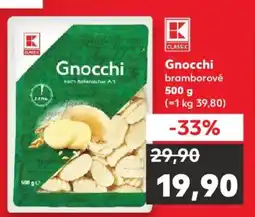 Kaufland Gnocchi nabídka