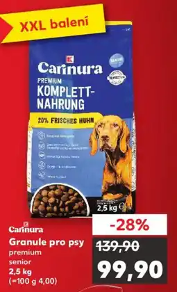 Kaufland Carinura Granule pro psy nabídka