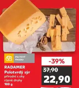Kaufland RADAMER Polotvrdý sýr nabídka