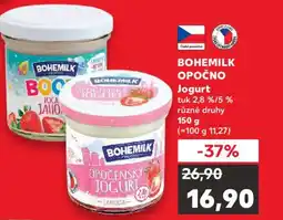 Kaufland BOHEMILK OPOČNO Jogurt nabídka