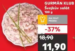 Kaufland GURMÁN KLUB Švejkův salát nabídka