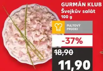 Kaufland GURMÁN KLUB Švejkův salát nabídka
