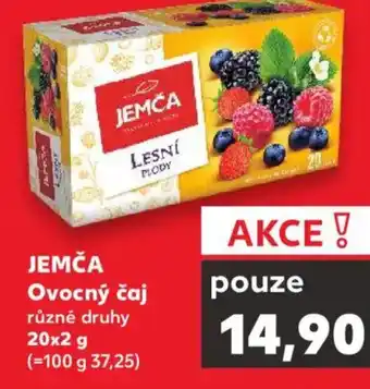Kaufland JEMČA Ovocný čaj nabídka