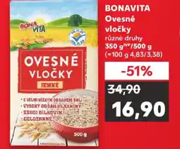 Kaufland BONAVITA Ovesné vločky nabídka