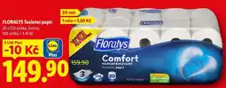 Lidl FLORALYS Toaletní papír, 20 rolí nabídka