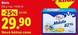 Lidl Máslo nabídka