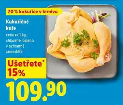 Lidl Kukuřičné kuře, cena za nabídka