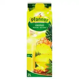 Lidl Pfanner ovocný nápoj 2l, vybrané druhy nabídka