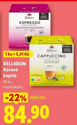 Lidl BELLAROM Κáνονé kapsle, 16 ks nabídka