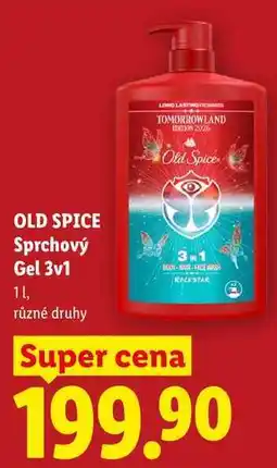 Lidl OLD SPICE Sprchový Gel 3v1 nabídka