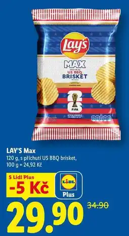 Lidl LAY'S Max nabídka